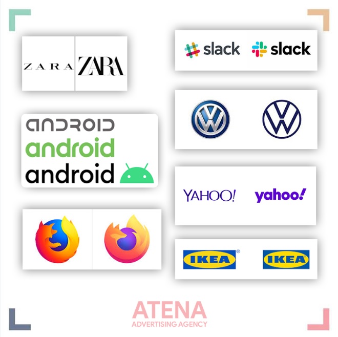 طراحی مجدد لوگوها