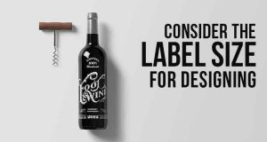 اندازه ی برچسب در طراحی برچسب