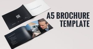 الگوی بروشور A5
