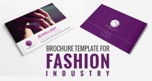 الگوهای برتر طراحی بروشور - صنعت مد
