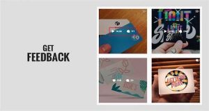 نکات طراحی کارت ویزیت - دریافت بازخورد